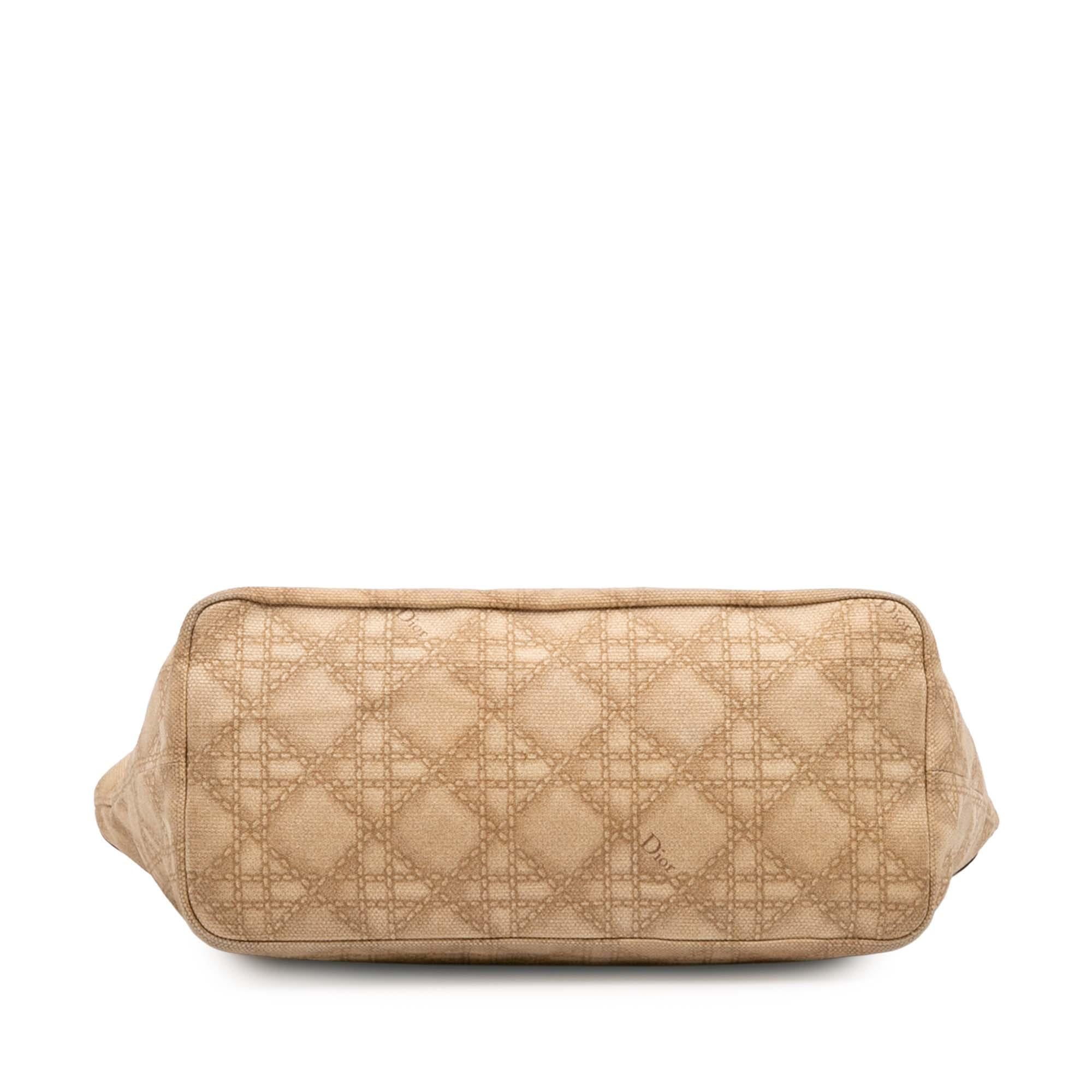 Dior Canvas Cannage Print Cherie Tote
