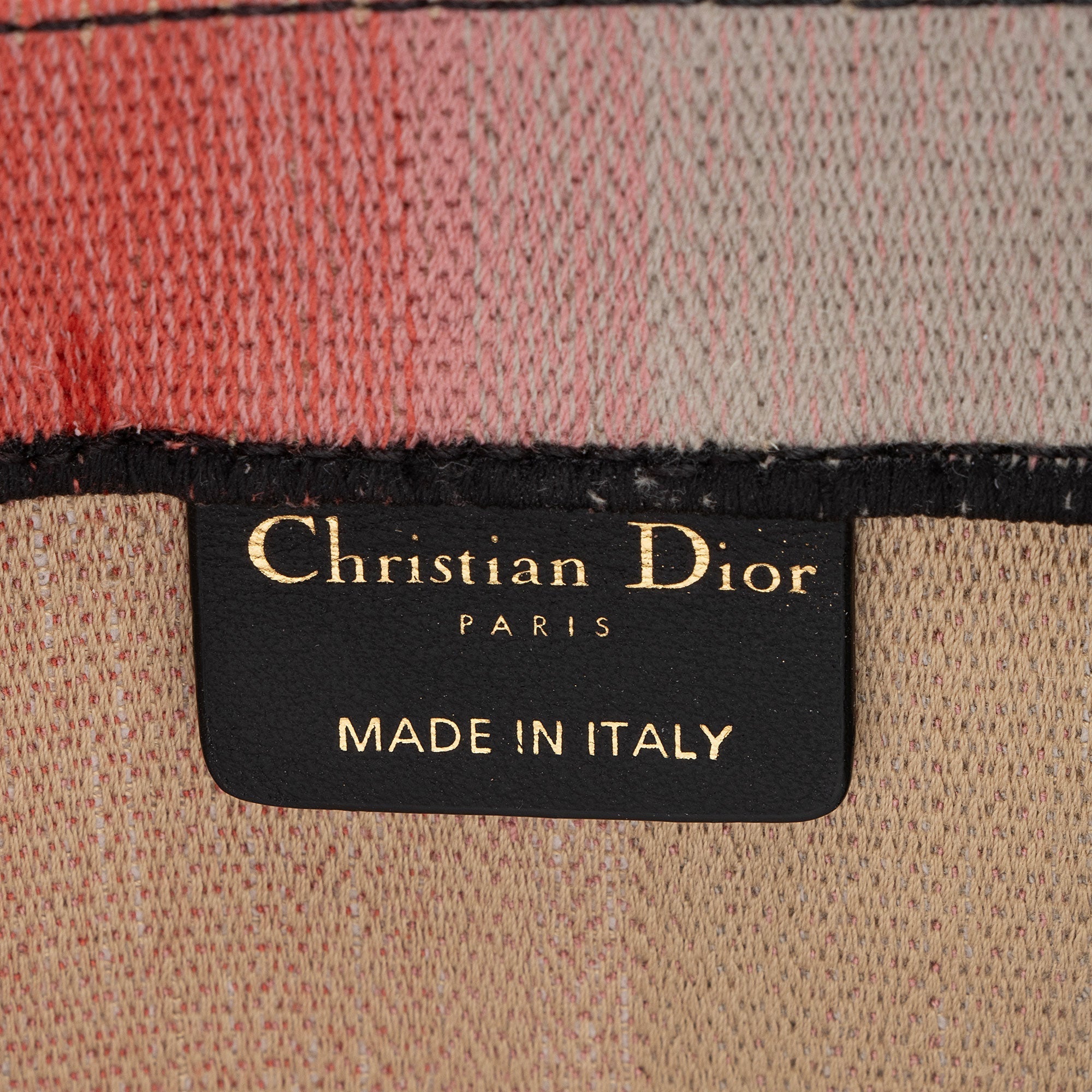 Dior Canvas Dioraura Small Book Tote