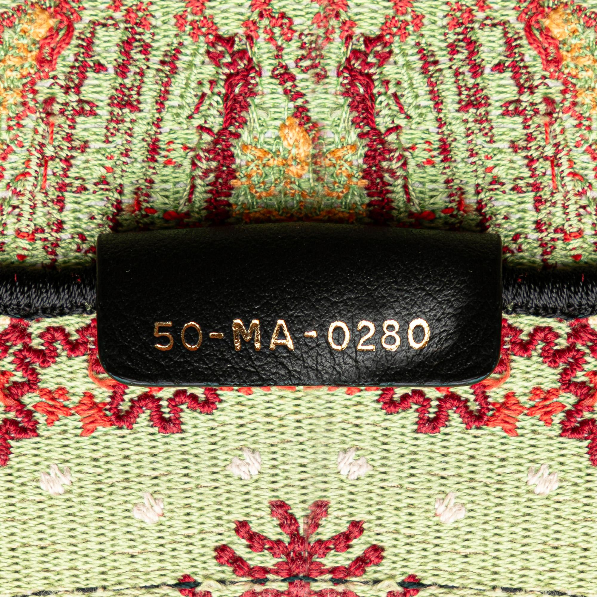 Dior Cruise Large Lights Embroidered Multicolor Canvas Book Tote (SHG-VjfxC8)