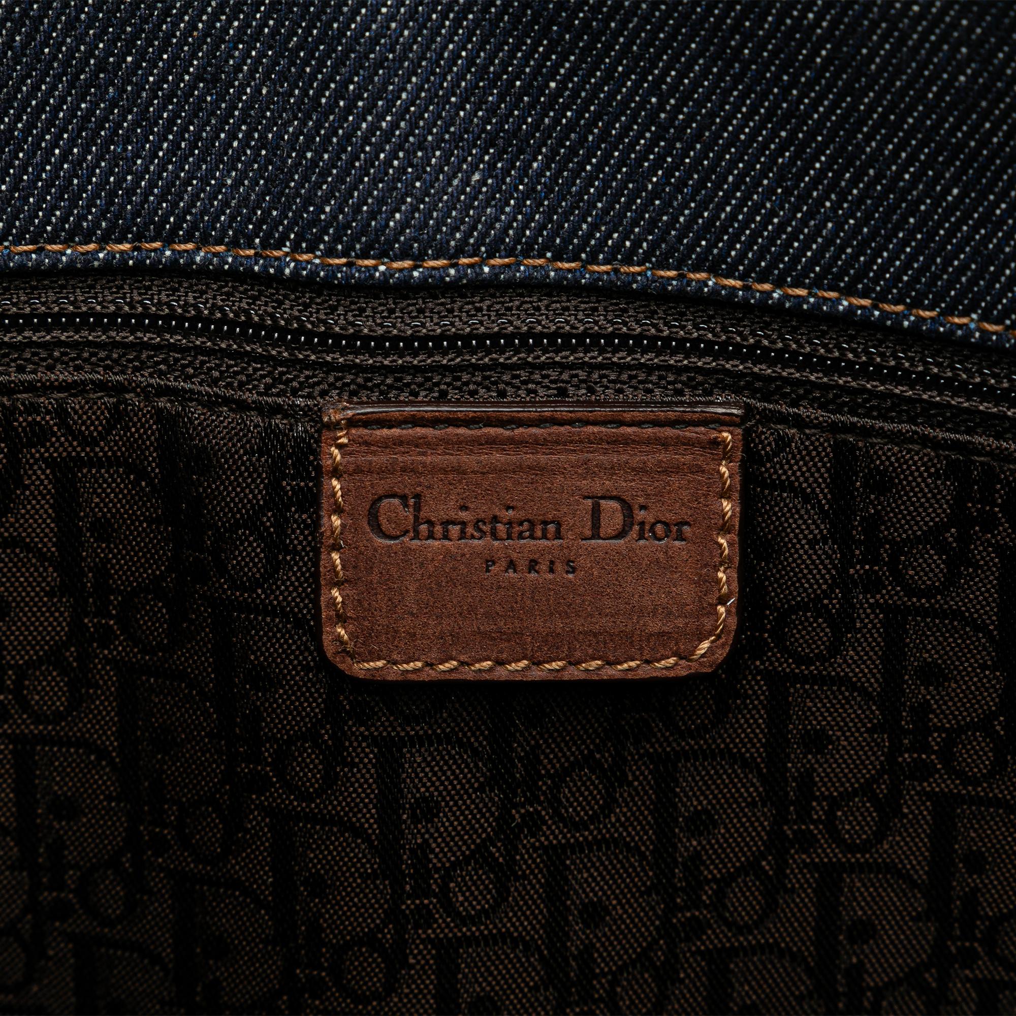 Dior Denim Street Chic Tote (SHG-hvyymA)
