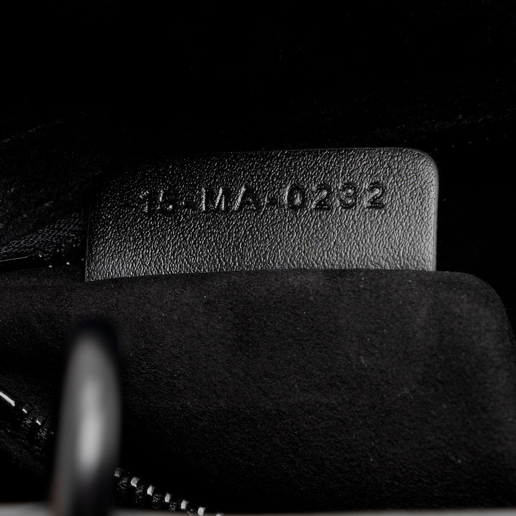 Dior Diamond Calfskin Lady Dior Medium Tote (SHF-39Dale)