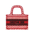 Dior DiorAmour Mini Embroidered Canvas Dots Book Tote