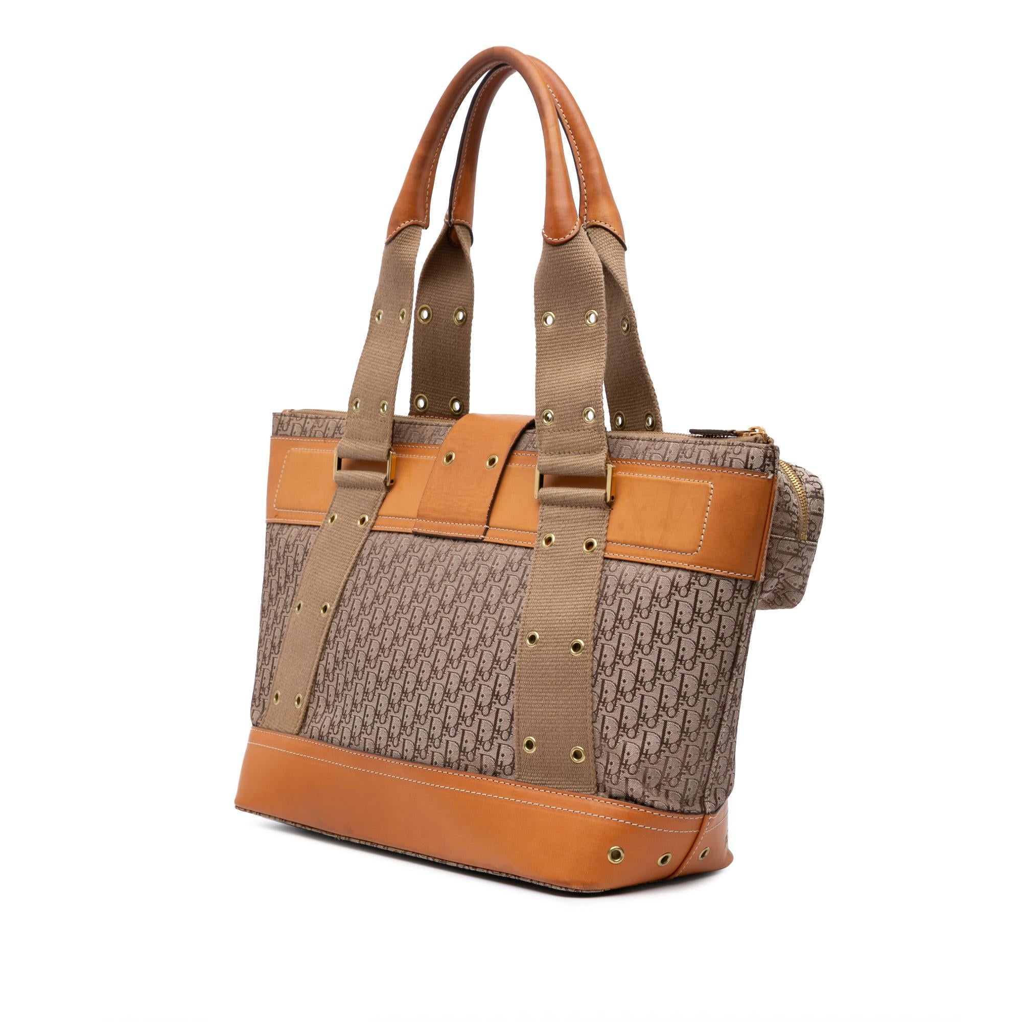 Dior Diorissimo Trotter Canvas Street Chic Columbus Tote