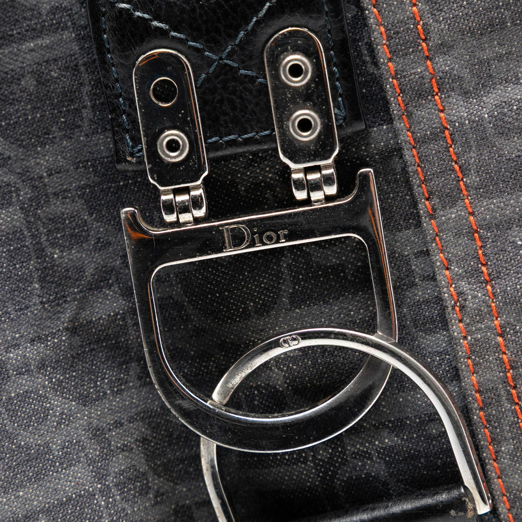 Dior Diorissimo Trotter Denim Flight Tote