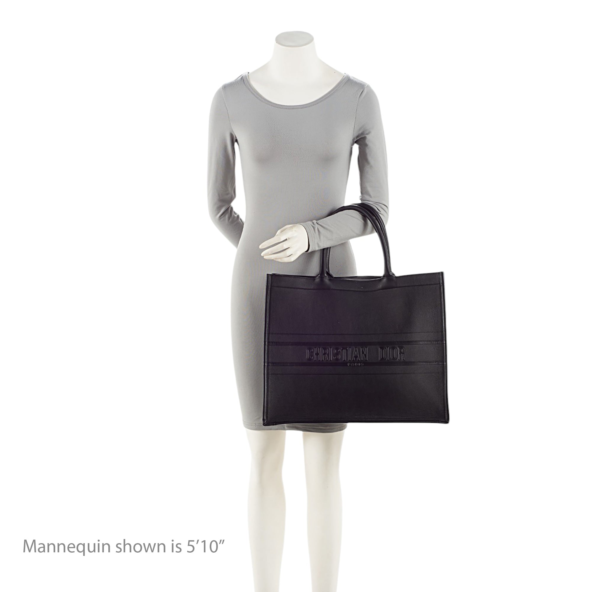 Dior Embossed Calfskin Large Book Tote (SHF-1Gnic2)