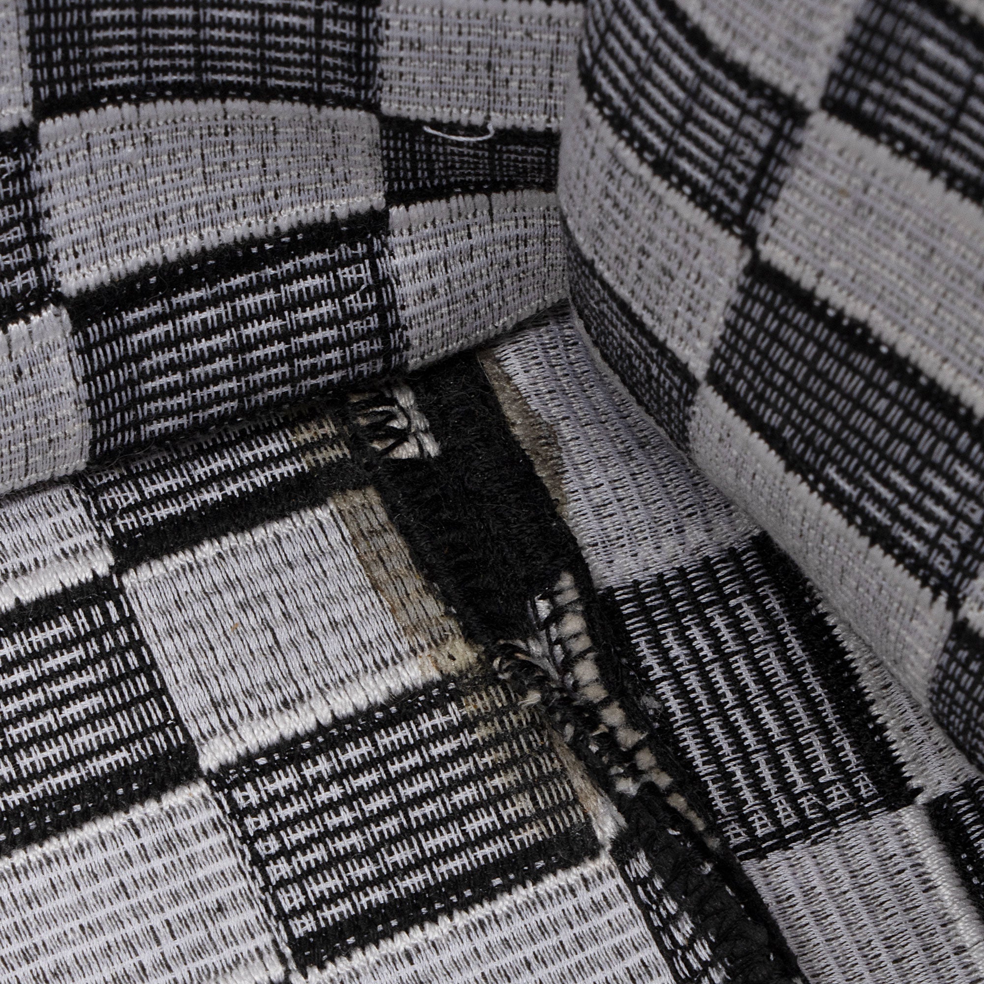 Dior Embroidered Canvas Checkered Book Tote