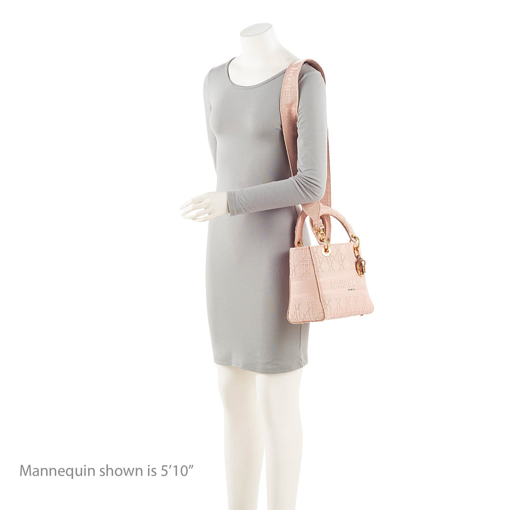 Dior Embroidered Lady D-Lite Medium Tote