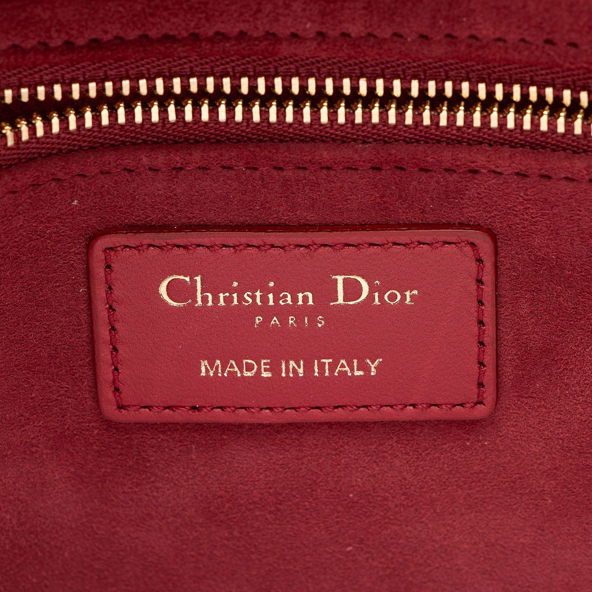 Dior Lambskin Lady Dior Large Tote (SHF-QajY9m)
