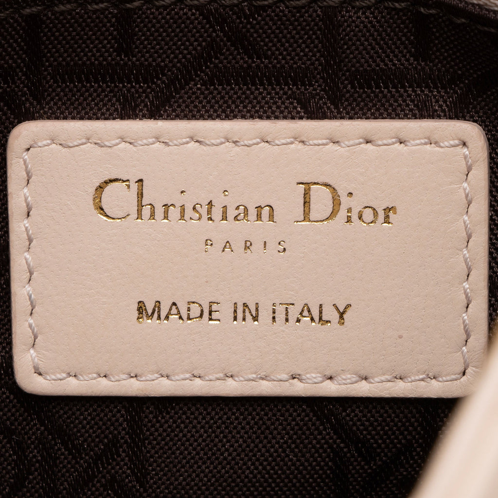 Dior Lambskin Lady Dior Mini Tote (SHF-TFr3Vt)