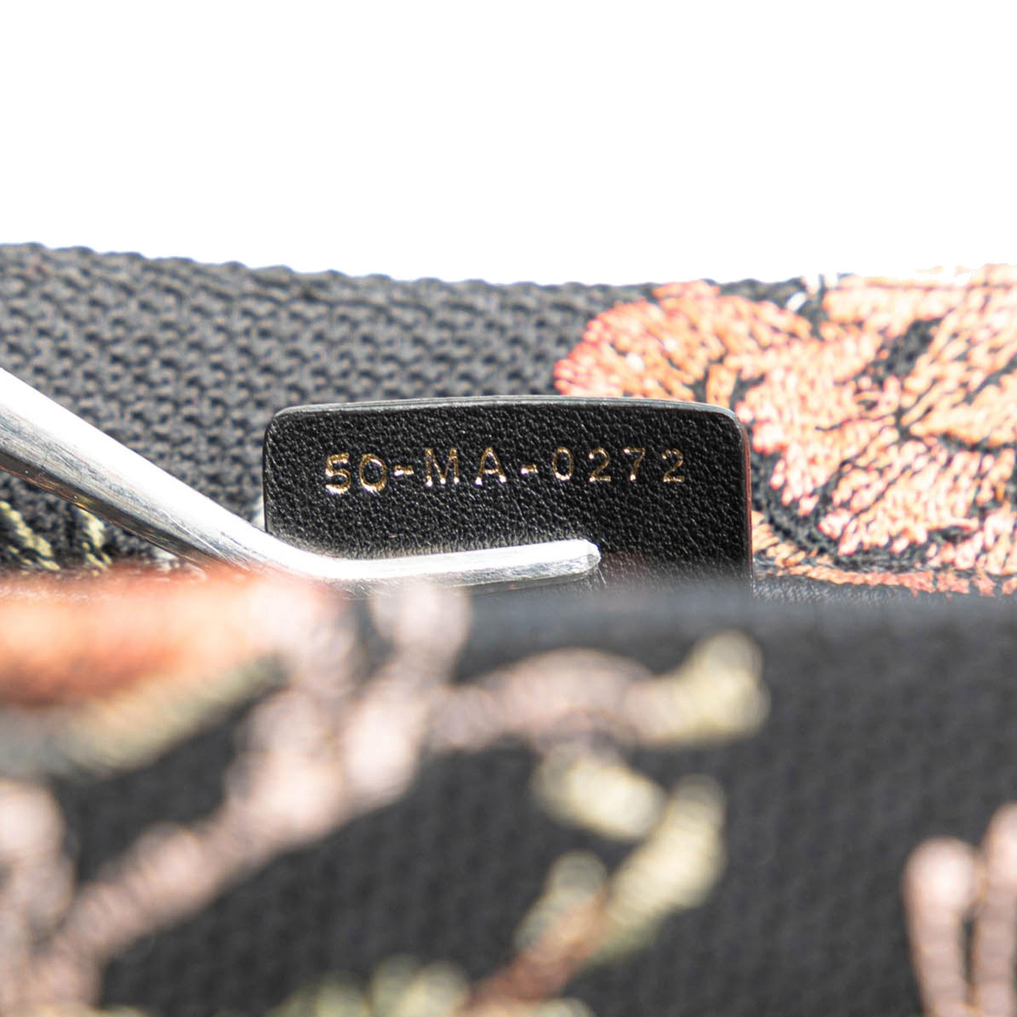 Dior Large Canvas Embroidered Book Tote (SHG-FiiCcc)