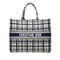 Dior Large Check n Dior Book Tote