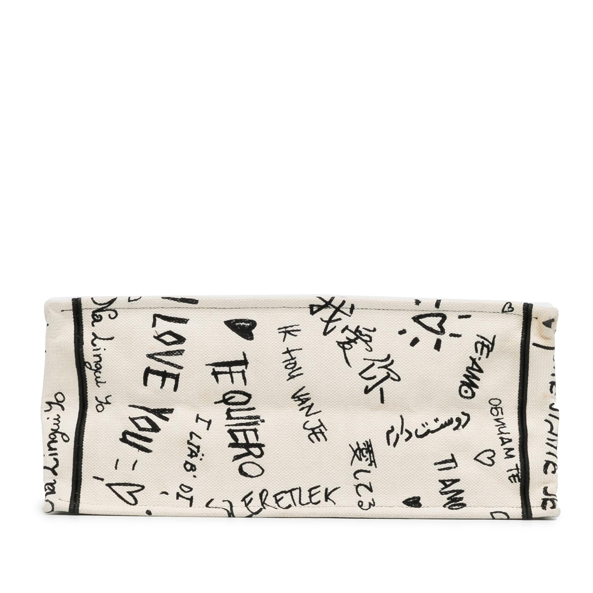 Dior Large DiorAmour Graffiti Book Tote (SHG-uD255M)