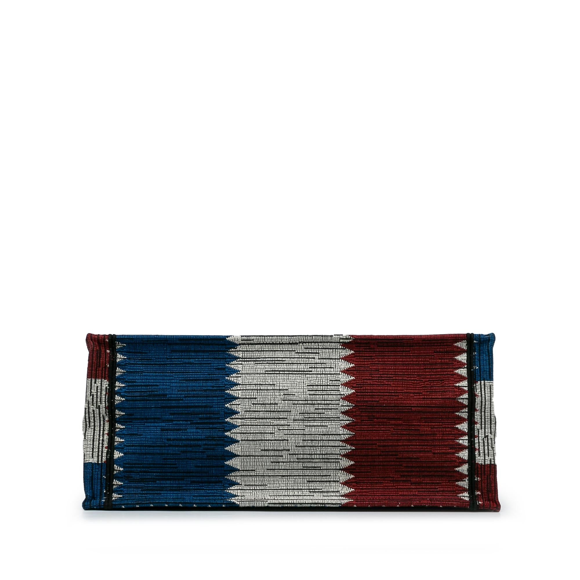 Dior Large French Flag Book Tote