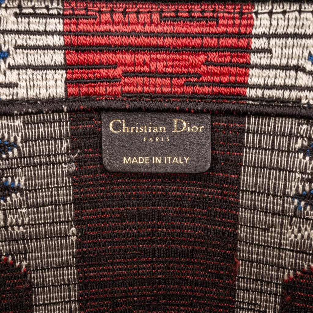 Dior Large French Flag Book Tote