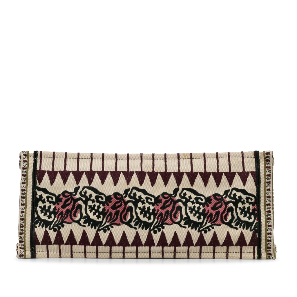 Dior Large Geometric Embroidered Book Tote (SHG-OToGGs)