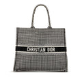 Dior Large Houndstooth Book Tote