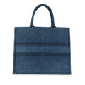 Dior Large Oblique Denim Book Tote (SHG-2aRetf)