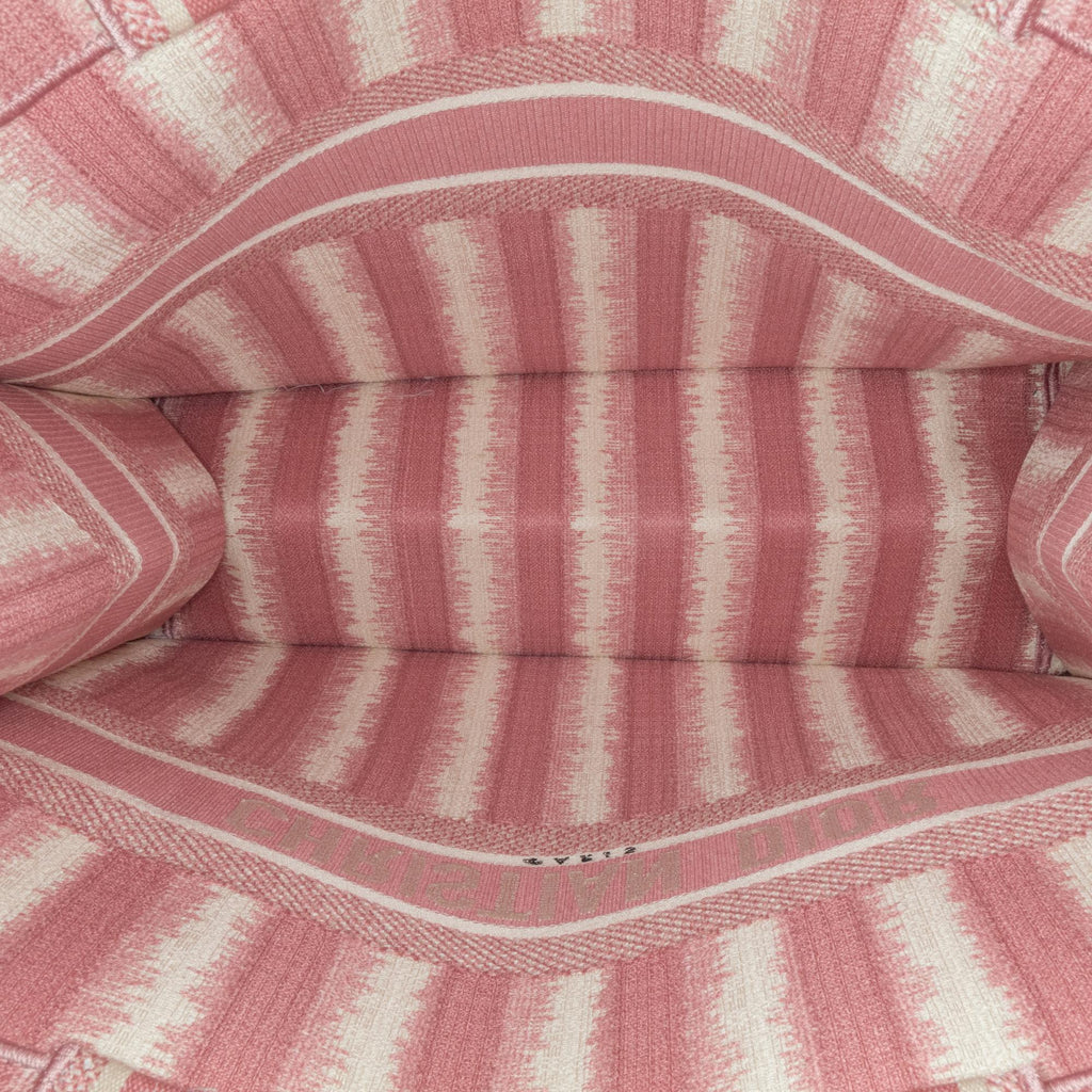 Dior Large Striped Book Tote (SHG-pNTPNs)