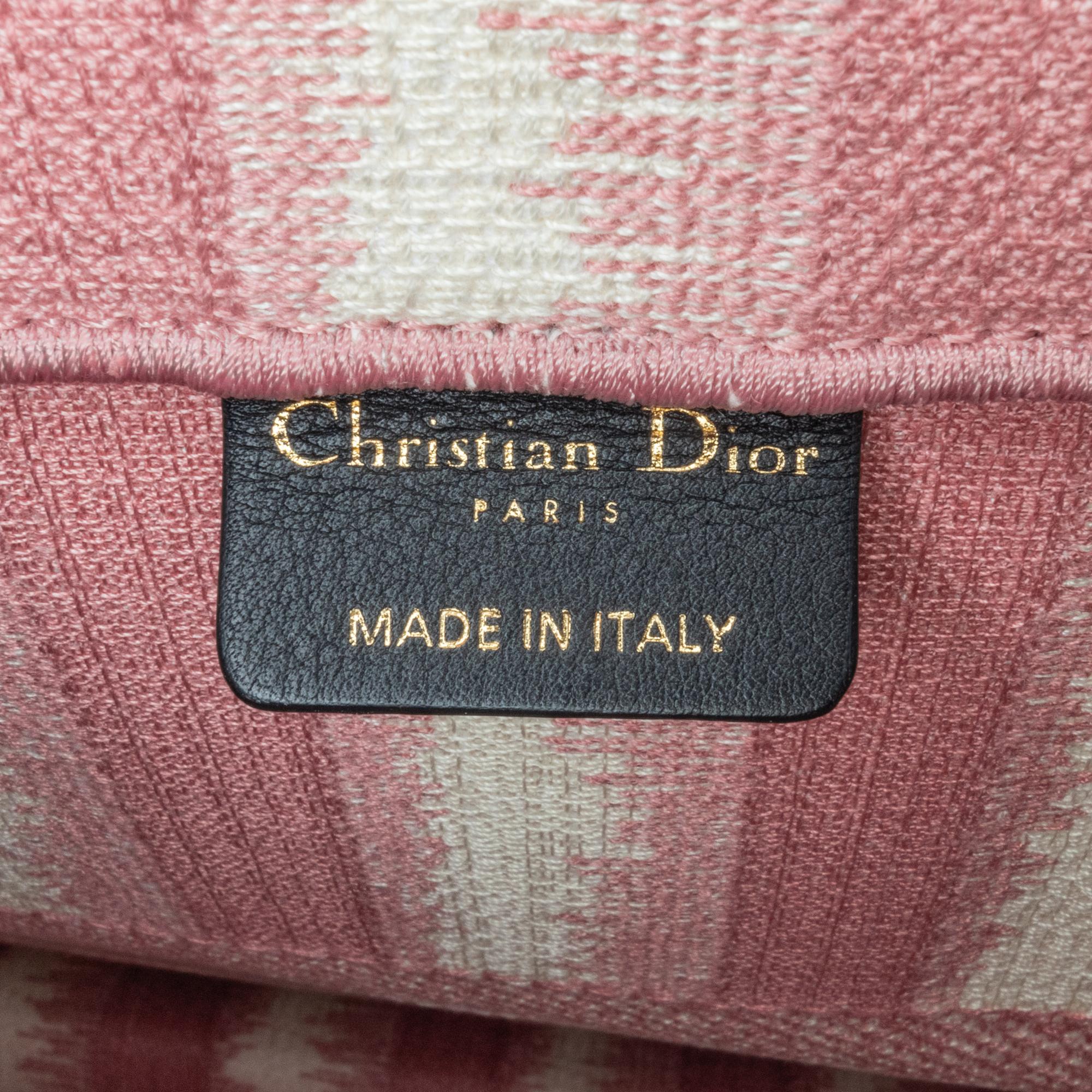 Dior Large Striped Book Tote