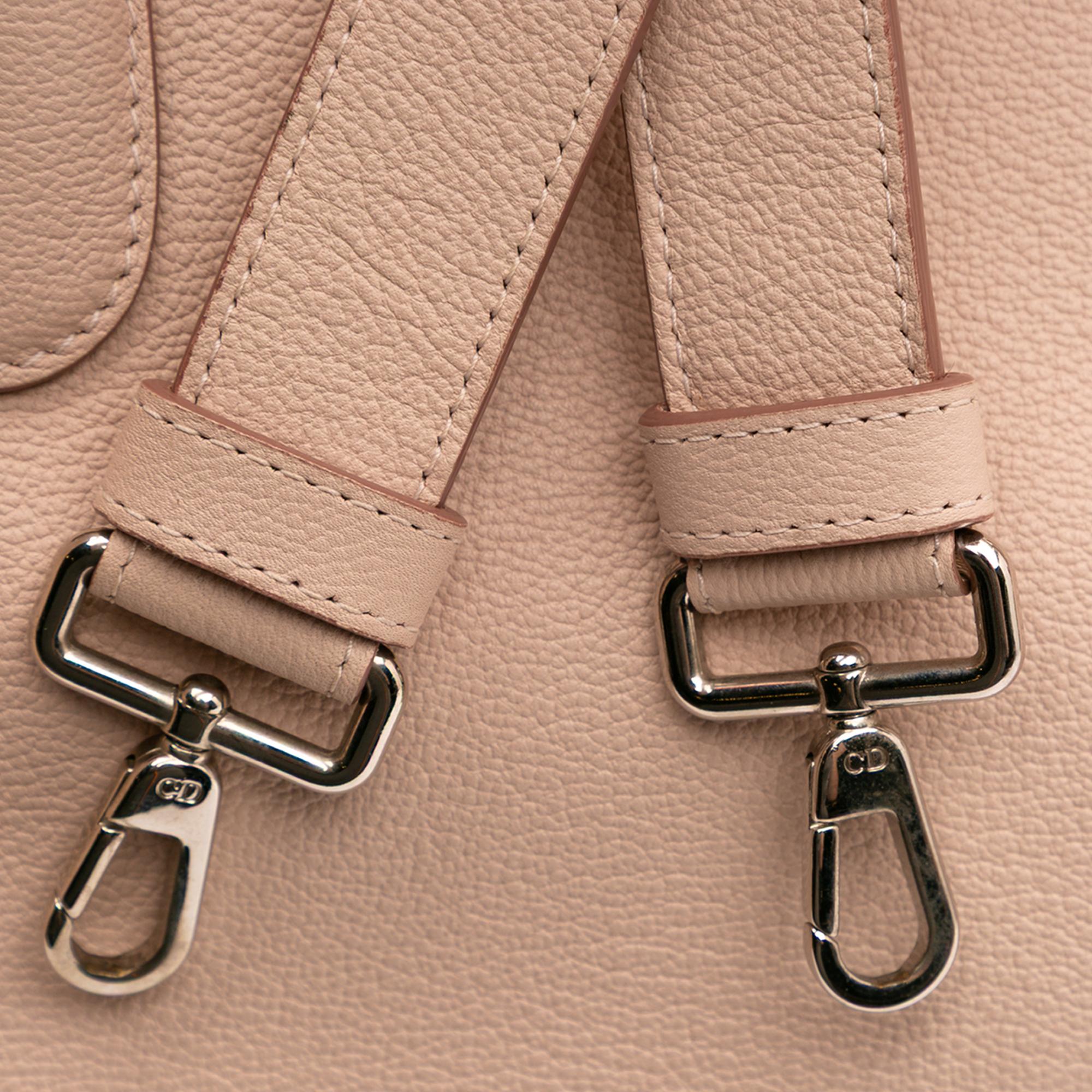 Dior Large Supple Grained Calfskin Open Bar Tote