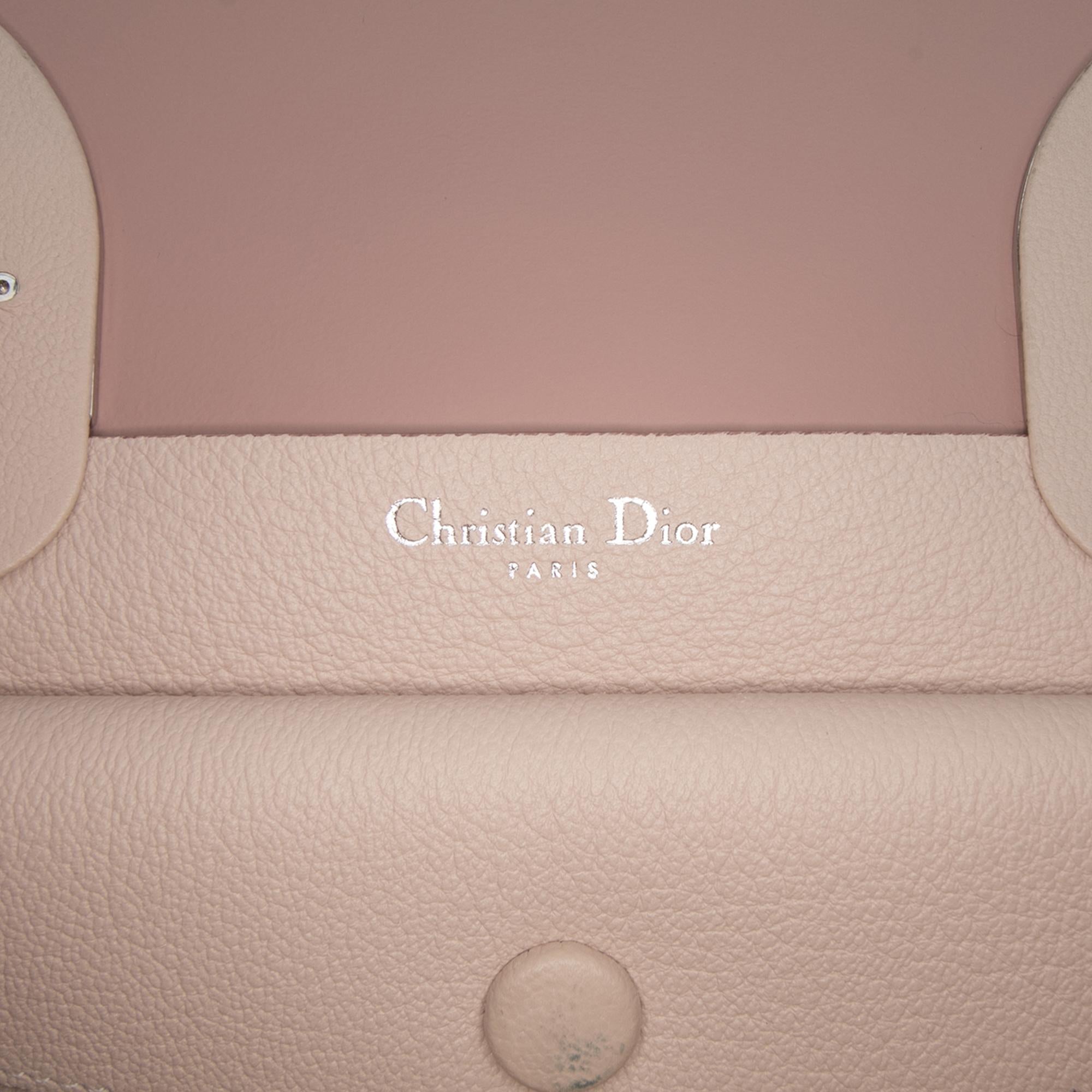 Dior Large Supple Grained Calfskin Open Bar Tote