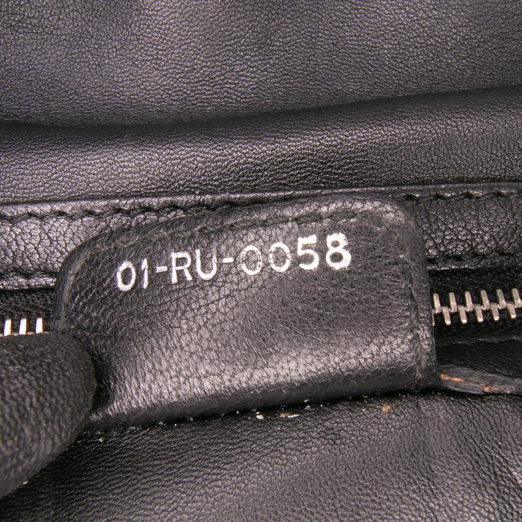 Dior Large Woven Lambskin Lady Dior Soft Shopping Tote