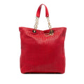 Dior Large Woven Lambskin Lady Dior Soft Shopping Tote