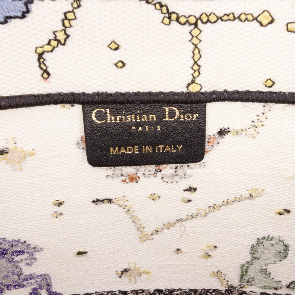Dior Large Zodiac Pixel Zodiac Book Tote