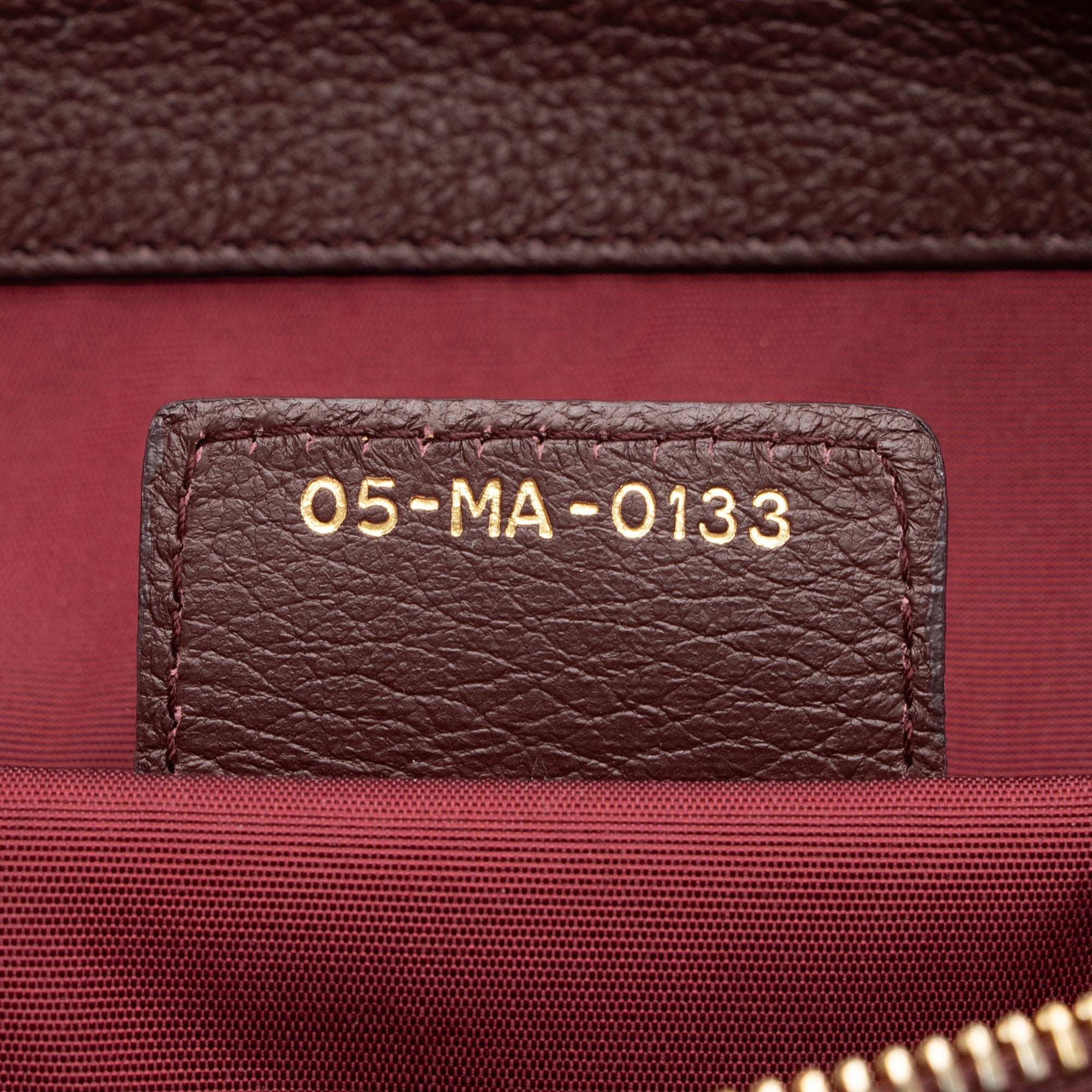 Dior Leather Granville Medium Tote (SHF-d6z01R)