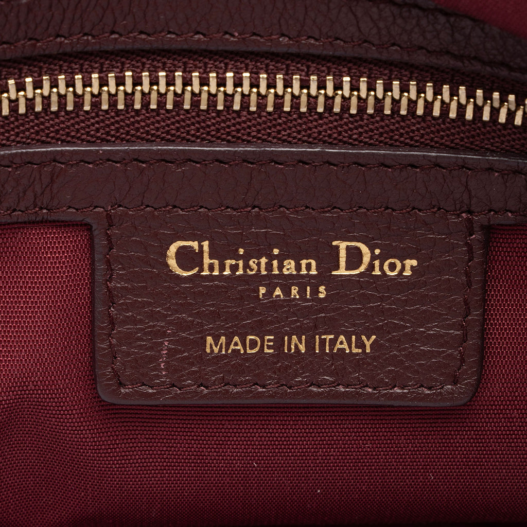 Dior Leather Granville Medium Tote (SHF-d6z01R)