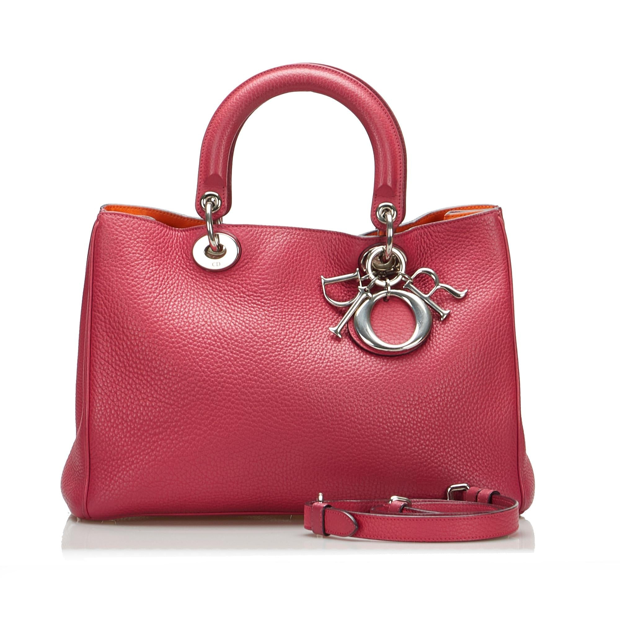 Dior Medium Calfskin Diorissimo Tote