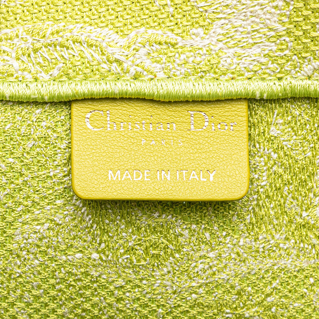 Dior Medium Canvas Embroidered Dioriviera Toile De Jouy Book Tote