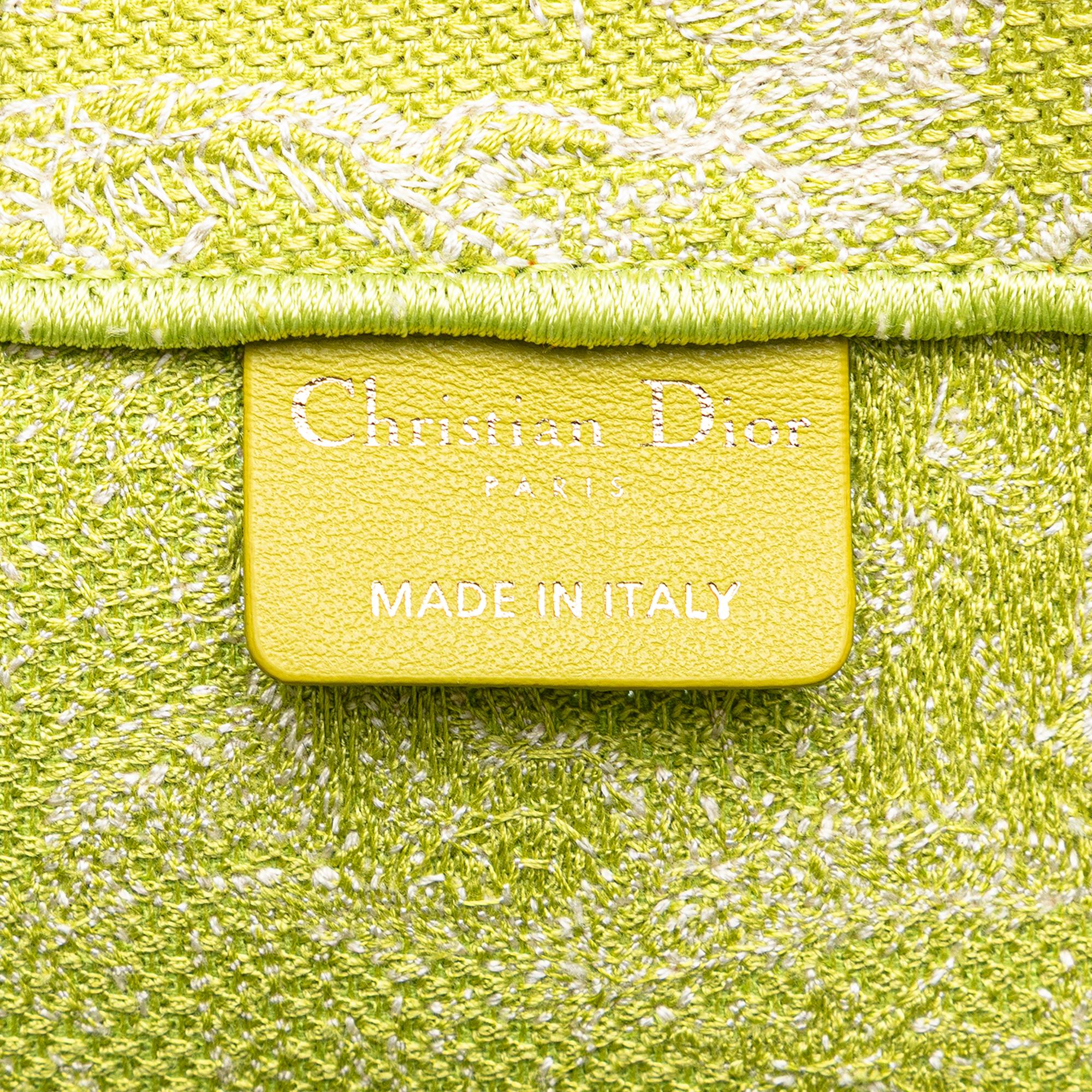 Dior Medium Canvas Embroidered Dioriviera Toile De Jouy Book Tote