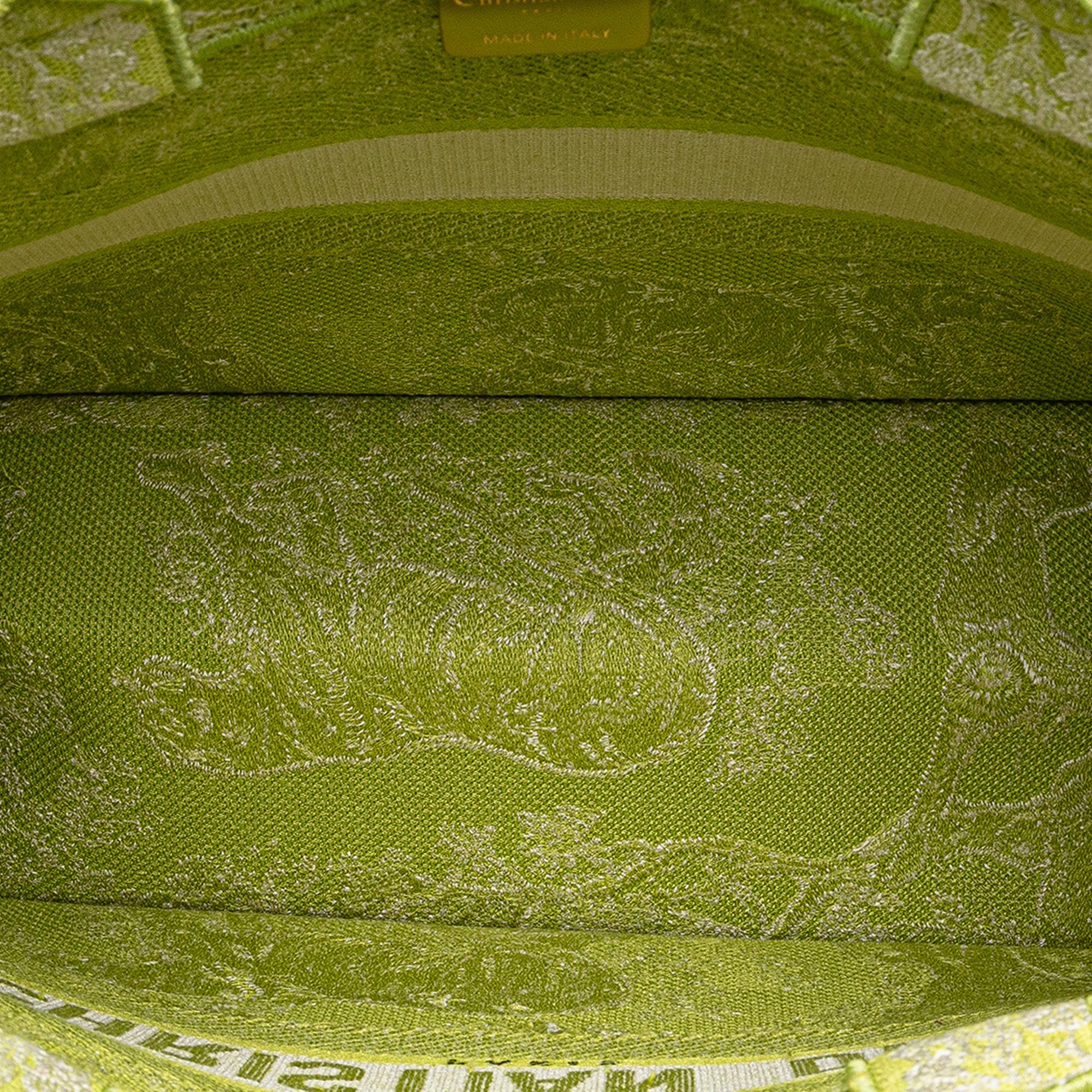 Dior Medium Canvas Embroidered Dioriviera Toile De Jouy Book Tote