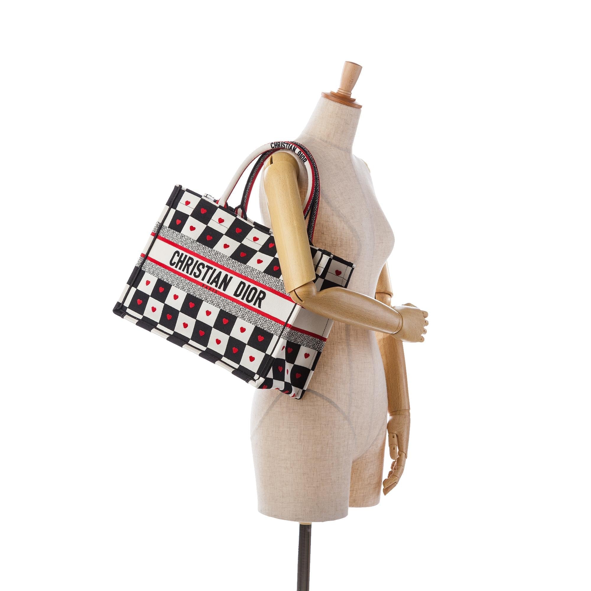 Dior Medium Dioramour D-Chess Book Tote