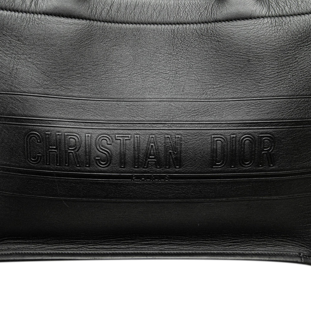Dior Medium Embossed Leather Book Tote