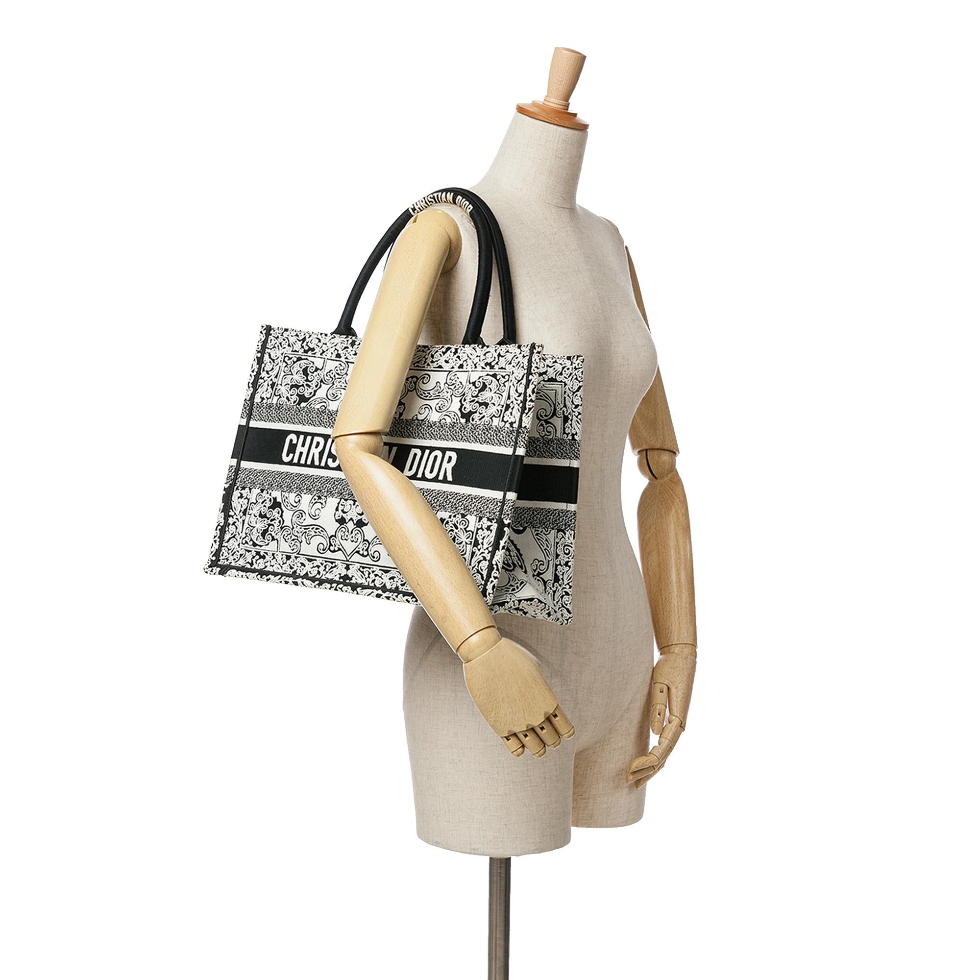 Dior Medium Embroidered Book Tote
