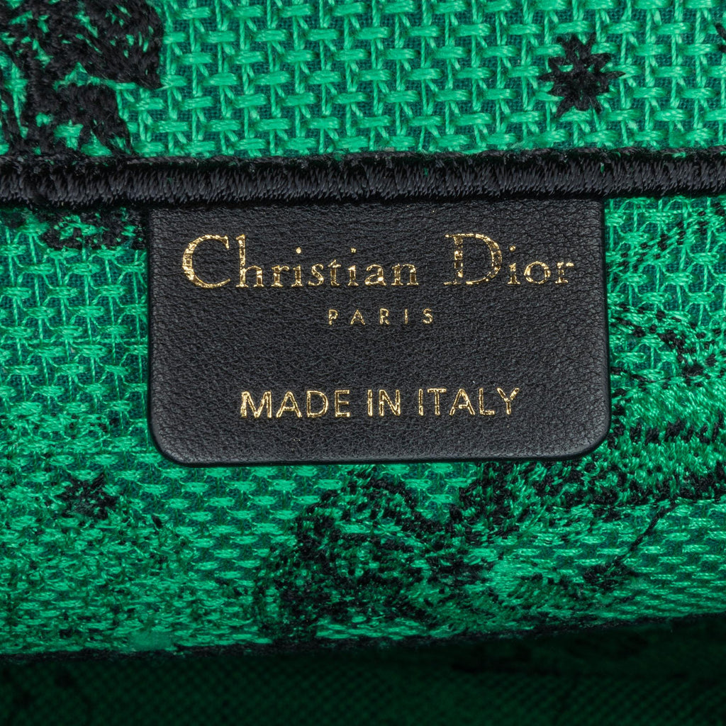 Dior Medium Embroidered Canvas Book Tote (SHG-M5oFGi)