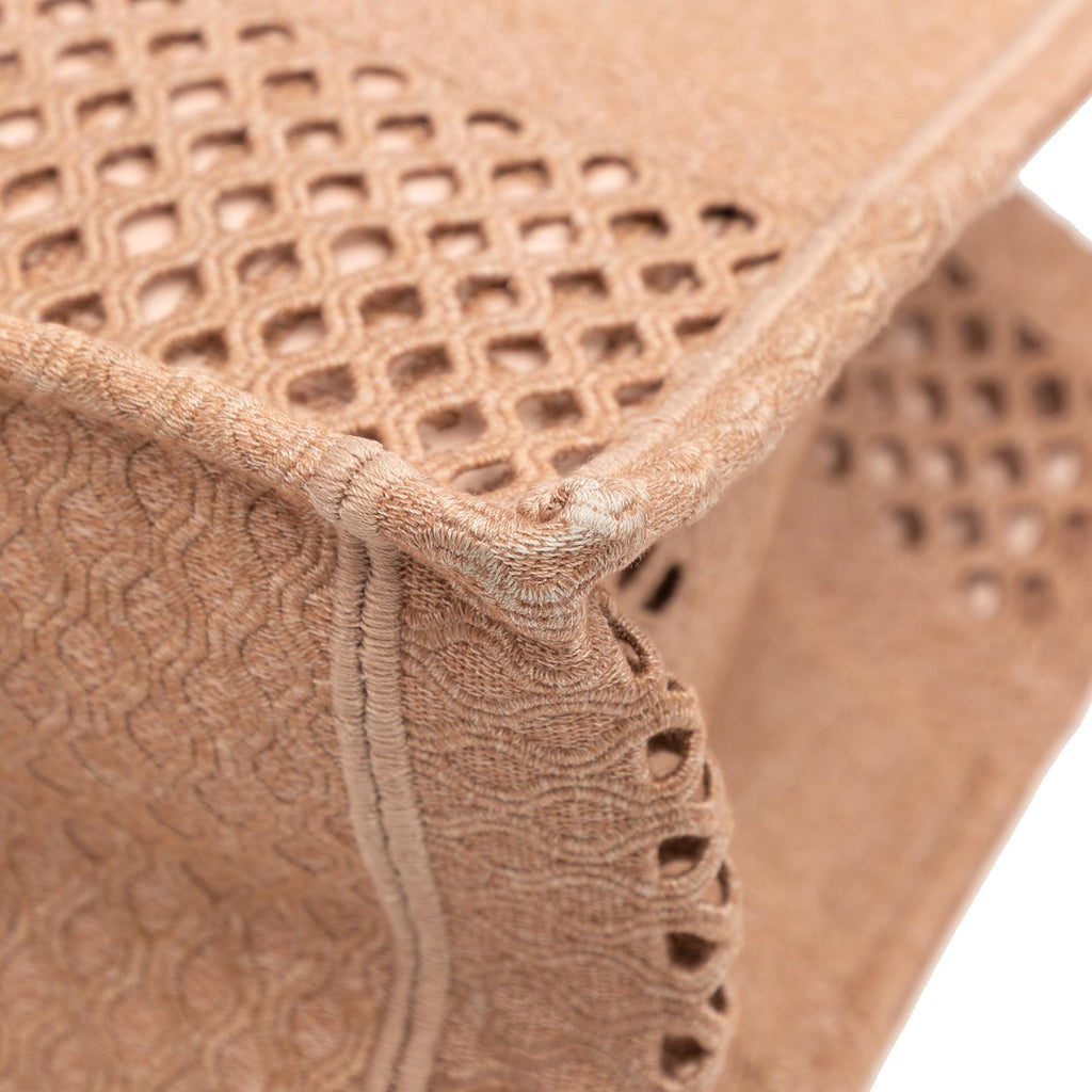 Dior Medium Embroidered Mesh Book Tote