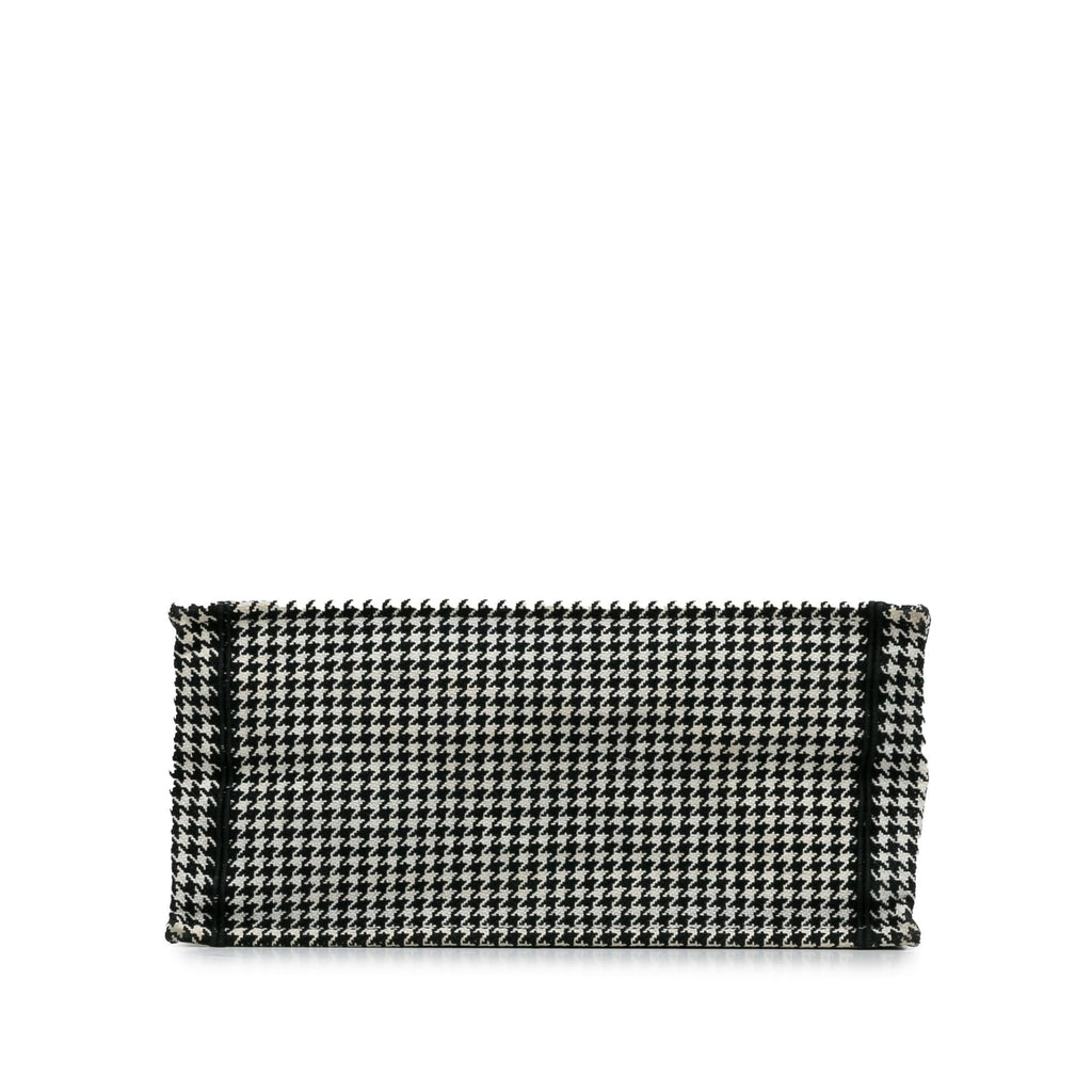 Dior Medium Houndstooth Book Tote (SHG-pPdPtp)