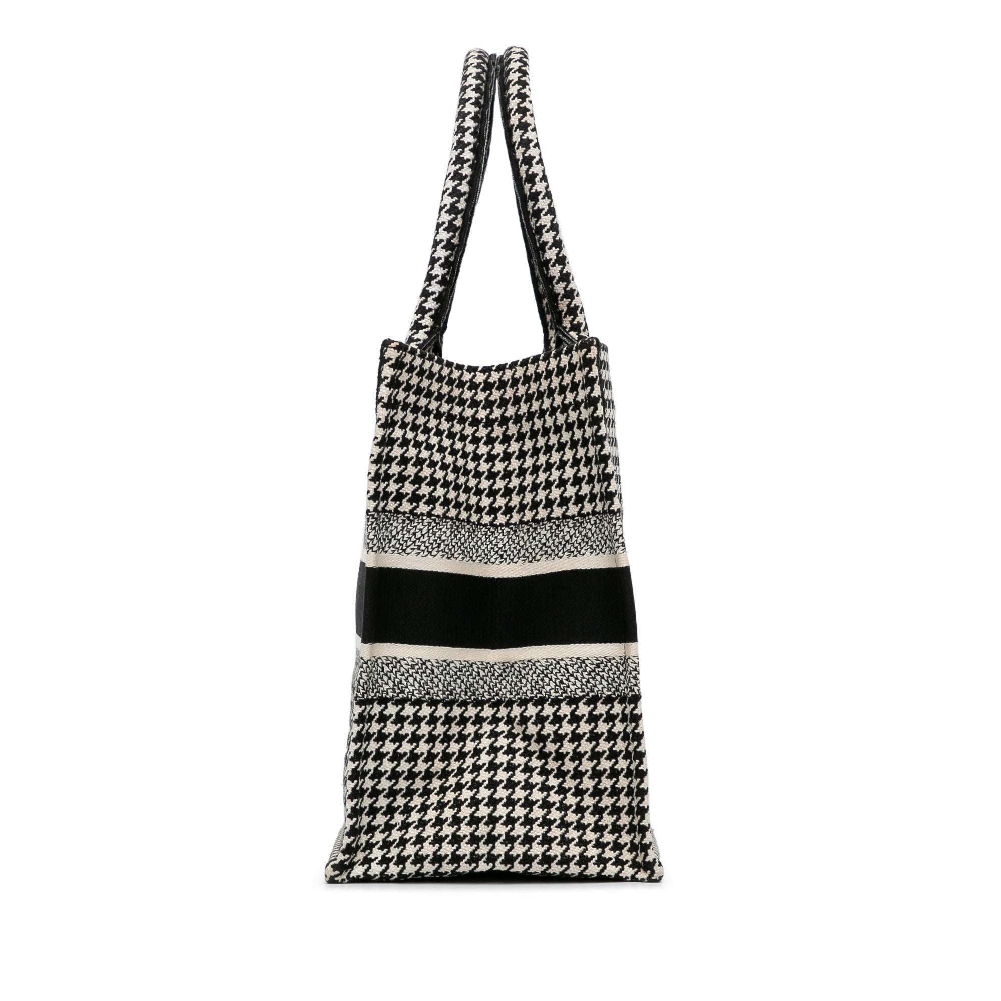 Dior Medium Houndstooth Book Tote