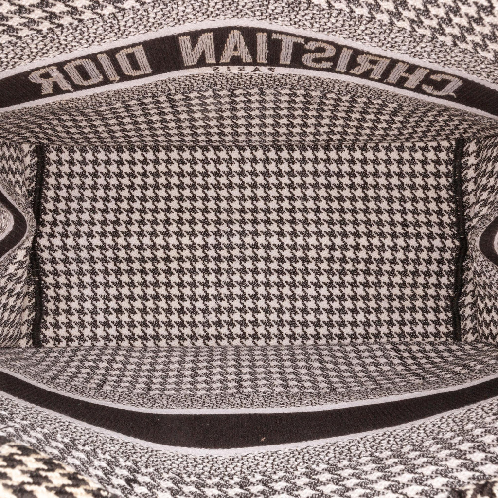 Dior Medium Houndstooth Book Tote