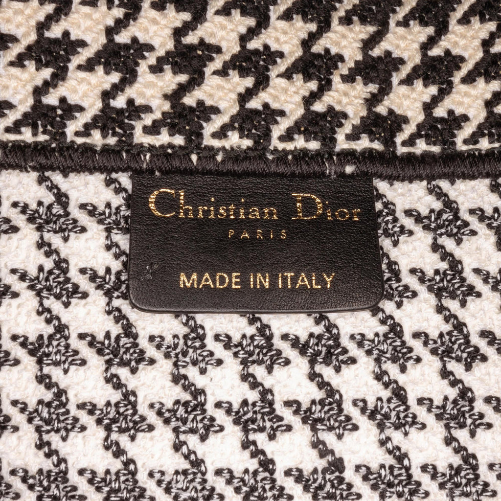 Dior Medium Houndstooth Book Tote