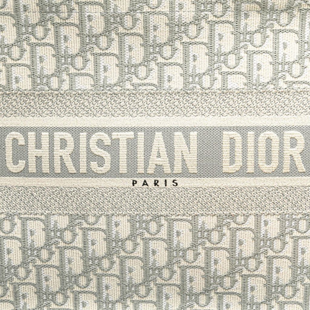 Dior Medium Oblique Canvas Book Tote