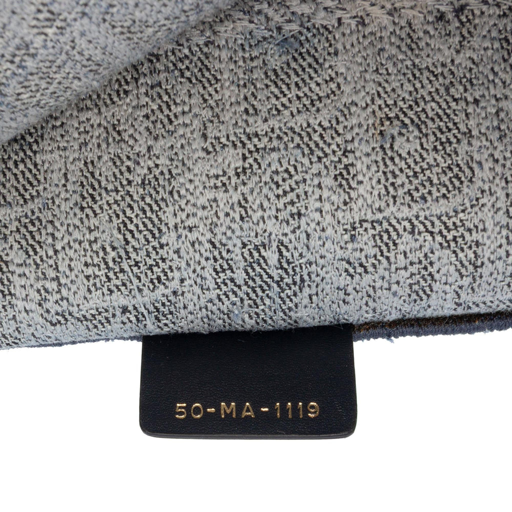 Dior Medium Oblique Denim Book Tote