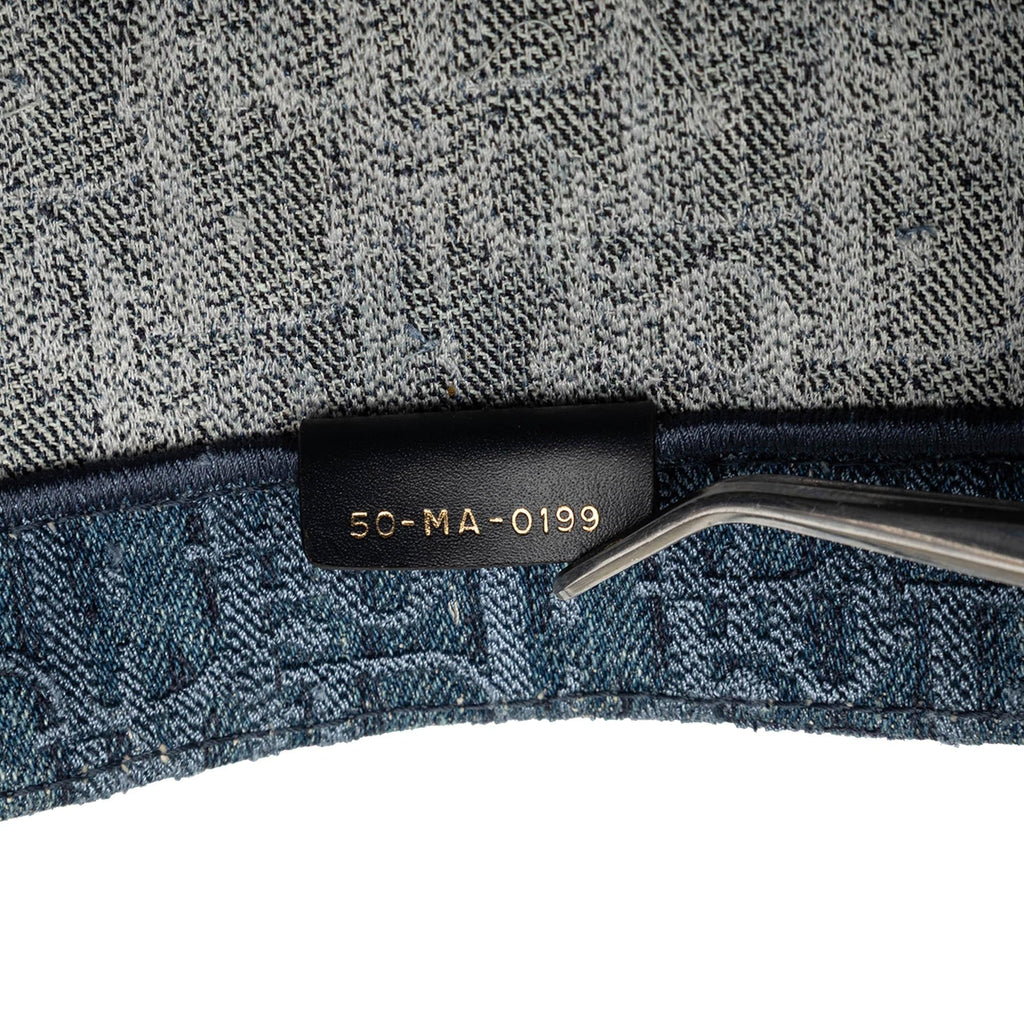 Dior Medium Oblique Denim Book Tote