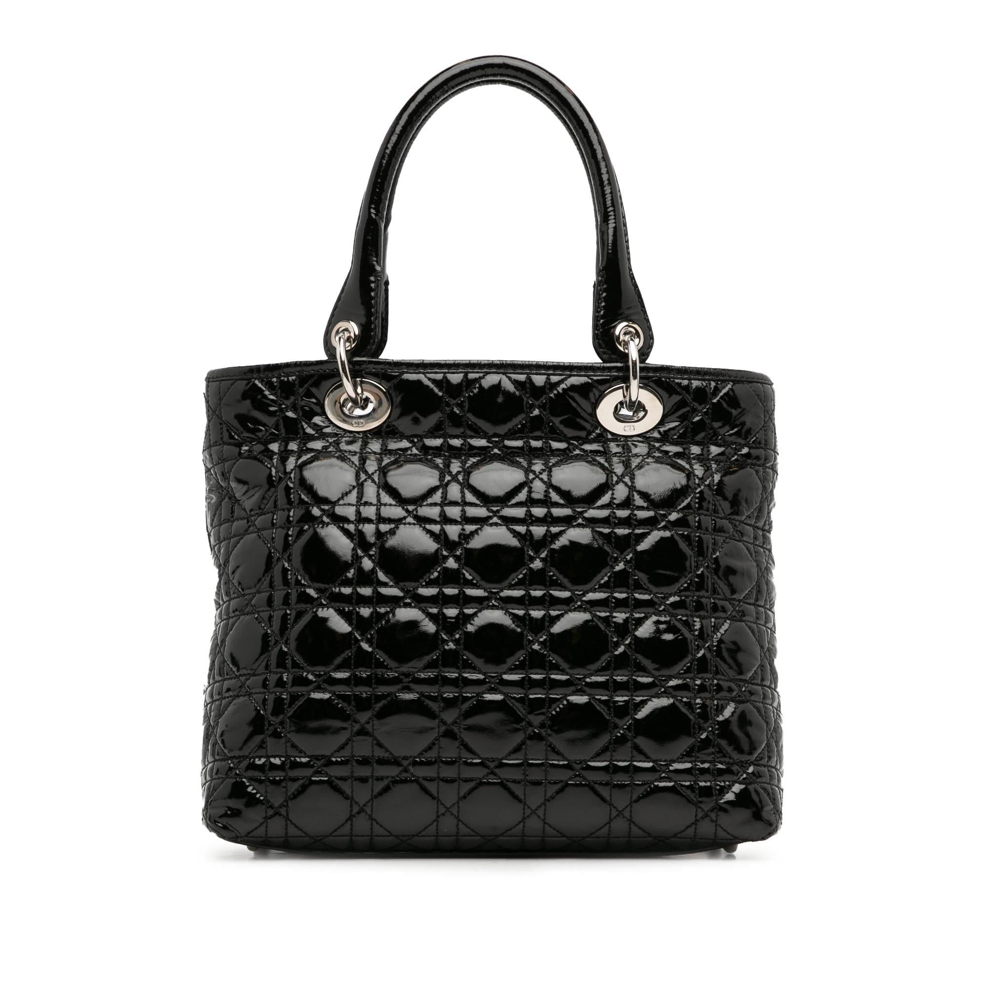 Dior Medium 1:1 Rep Cannage Lady Dior Soft Shopping Tote (SHG-l67PuF)