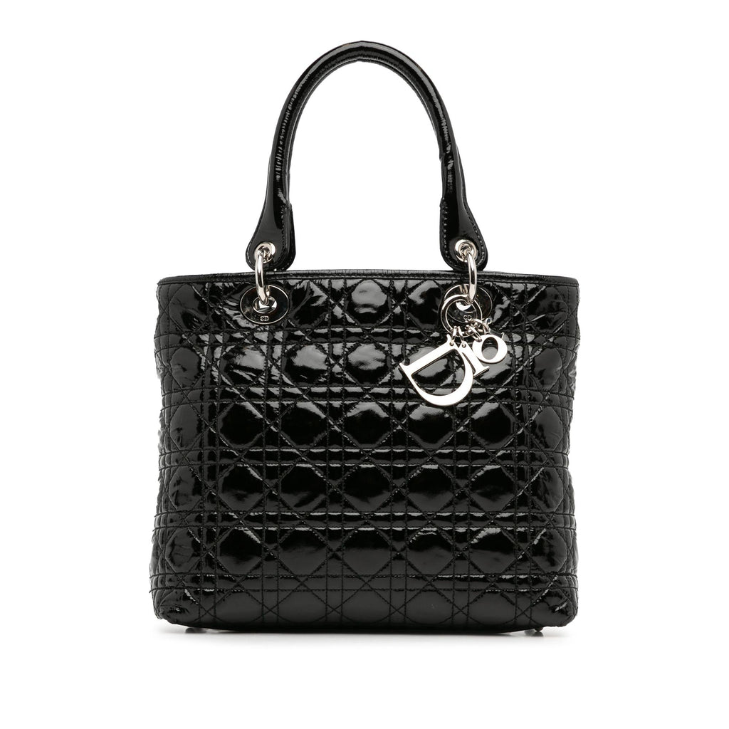 Dior Medium 1:1 Rep Cannage Lady Dior Soft Shopping Tote (SHG-l67PuF)