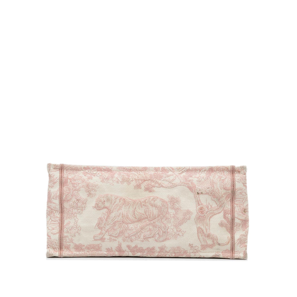 Dior Medium Toile de Jouy Book Tote (SHG-FknGrD)