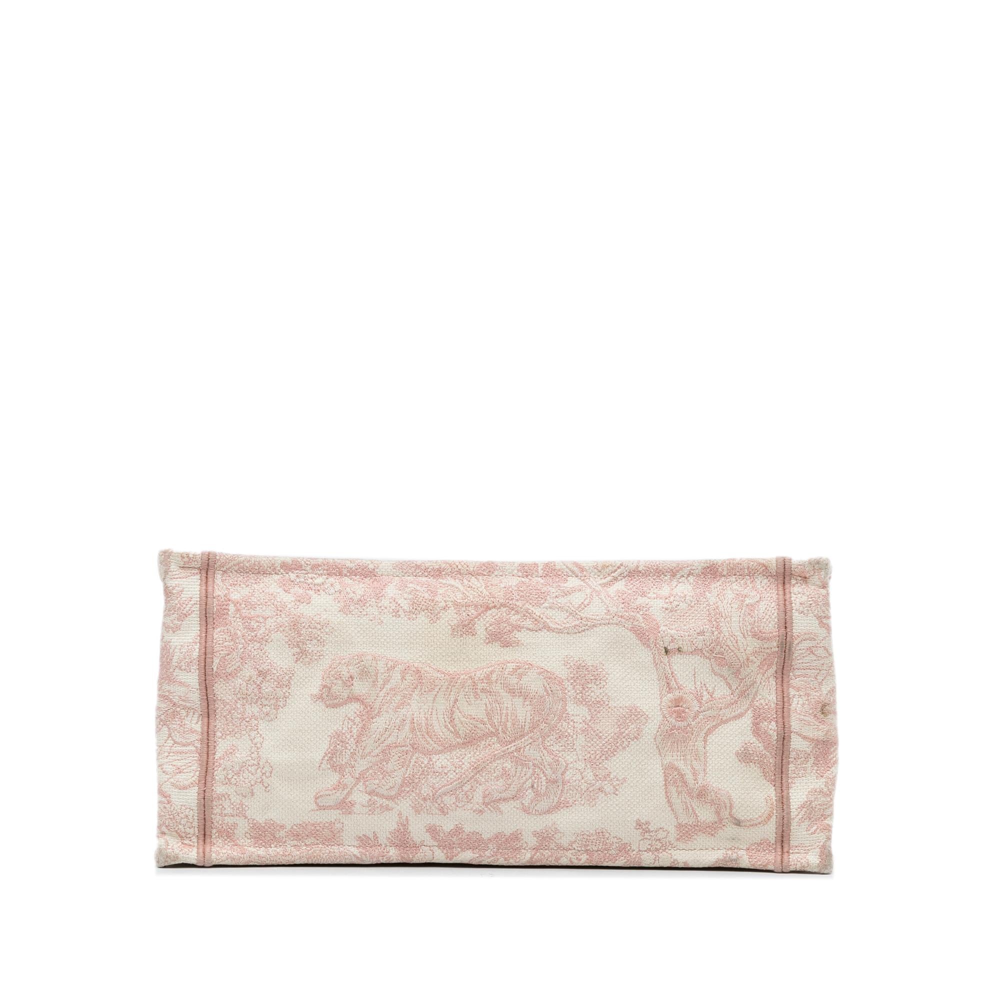 Dior Medium Toile de Jouy Book Tote (SHG-FknGrD)